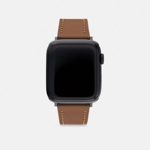 Férfi COACH® Apple Strap, 42 Mm And 44 Mm Óra Barna | HUVRU285