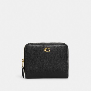 Női COACH® Billfold Pénztárca Fekete | HUCTO962