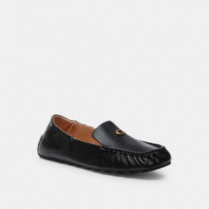 Női COACH® Ronnie Loafer Fekete | HUKOP342