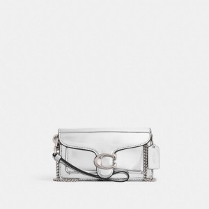 Női COACH® Tabby In Metallic Crossbody Táska Titán Titán | HULIK809